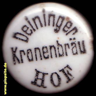 Obraz porcelany z: Deininger Kronenbräu, Hof / Saale, Niemcy