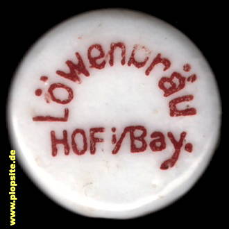 Obraz porcelany z: Löwenbräu, Hof / Saale, Niemcy