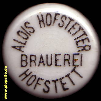Bügelverschluss aus: Brauerei Hofstett, Alois Hofstetter, Steinhöring - Hofstett, Deutschland