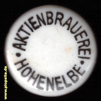 Bügelverschluss aus: Aktienbrauerei, Hohenelbe, Vrchlabí, Tschechien