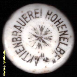 Bügelverschluss aus: Aktienbrauerei, Hohenelbe, Vrchlabí, Tschechien