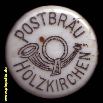 Picture of a ceramic Hutter stopper from: Postbräu, Holzkirchen, Germany