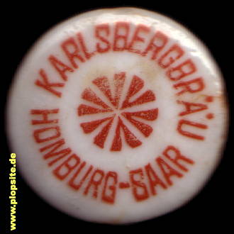 Bügelverschluss aus: Karlsbergbräu, Homburg / Saar, Deutschland