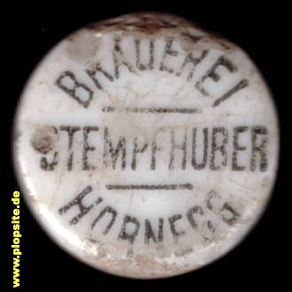 Bügelverschluss aus: Brauerei Josef Stempfhuber, Hornegg, Elsendorf, Deutschland