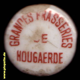 Bügelverschluss aus: Grandes Brasseries de Hougaerde, Hougaerde, Hoegaarden, Belgien