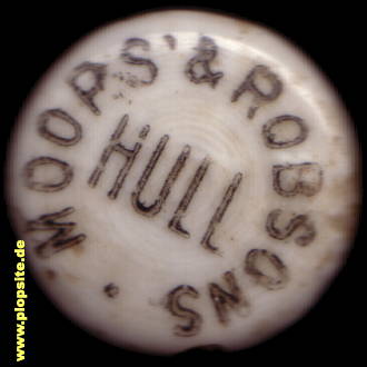 B�ügelverschluss aus: Crown Brewery, Moors' & Robsons' Breweries, Hull, Großbritannien