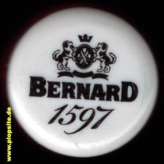 Bügelverschluss aus: Brauerei Bernard, Humpolec, Gumpolds, Humpoletz, Tschechien