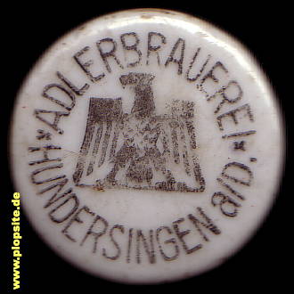 Bügelverschluss aus: Adlerbrauerei, Hundersingen, Herbertingen, Deutschland