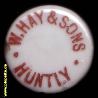 Obraz porcelany z: Huntly, W. Hay & Sons,  GB, unbekannt, Wielka Brytania