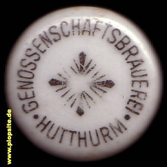 Bügelverschluss aus: Genossenschaftsbrauerei, Hutthurm, Deutschland