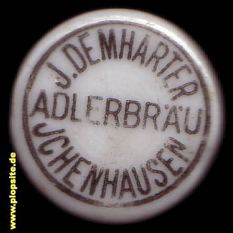 Bügelverschluss aus: Adlerbräu Demharter, Ichenhausen, Deutschland