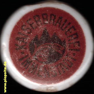 Picture of a ceramic Hutter stopper from: Kaiserbrauerei, Immenstadt / Allgäu, Germany
