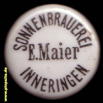 Bügelverschluss aus: Sonnenbrauerei Maier, Inneringen, Hettingen, Deutschland