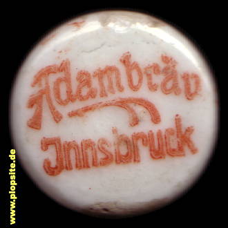 Bügelverschluss aus: Adambräu, Innsbruck, Österreich