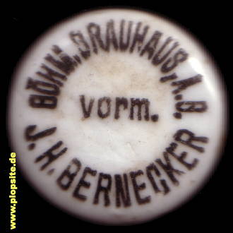 Bügelverschluss aus: Böhmisches Brauhaus AG, vormals Bernecker, Insterburg, Tschernjachowsk, Черняховск, Инстербург, Russland