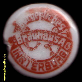 Obraz porcelany z: Bürgerliches Brauhaus AG, Insterburg, Tschernjachowsk, Черняховск, Инстербург, Rosja