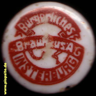 Obraz porcelany z: Bürgerliches Brauhaus AG , Insterburg, Tschernjachowsk, Черняховск, Инстербург, Rosja