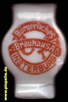 Obraz porcelany z: Bürgerliches Brauhaus AG, Insterburg, Tschernjachowsk, Черняховск, Инстербург, Rosja