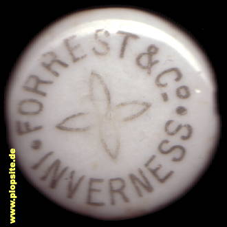 BÜgelverschluss aus: Forrest & Co. Ginger Beer, Inverness, Großbritannien