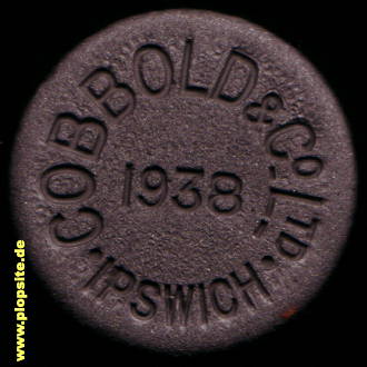 Obraz porcelany z: Cliff Brewery, Cobbold & Co. Ltd., Ipswich, Wielka Brytania