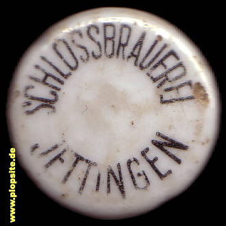 Bügelverschluss aus: Gräflich von Staffenberg'sche Schloßbrauerei , Jettingen, Jettingen-Scheppach, Deutschland