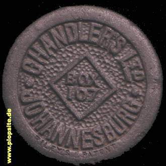 Bügelverschluss aus: Chandlers & Co. Ltd Brewery, Johannesburg, Joburg, Südafrika