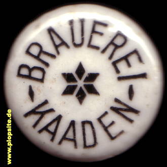 Bügelverschluss aus: Brauerei, Kaaden, Kadaň, Tschechien