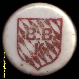 BÜgelverschluss aus: Bayerische Brauereigesellschaft, Kaiserslautern, Deutschland