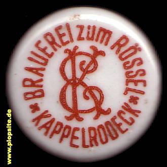 Bügelverschluss aus: Brauerei zum Rössle, Kappelrodeck, Deutschland