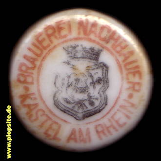 Bügelverschluss aus: Brauerei Nachbauer, Kastel / Rhein, Mainz-Kastel, Deutschland