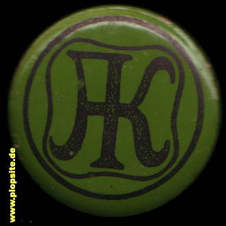 Picture of a ceramic Hutter stopper from: Aktienbrauerei, Kaufbeuren, Germany