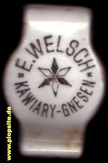 Bügelverschluss aus: Brauerei E. Welsch, Kawiary Gnesen, Gniezno, Polen