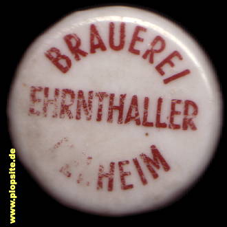 Bügelverschluss aus: Brauerei Franz Ehrnthaler, Kelheim, Deutschland