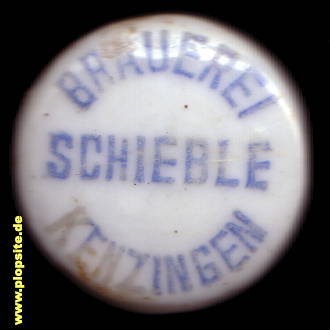 Bügelverschluss aus: Brauerei Schieble, Kenzingen, Deutschland
