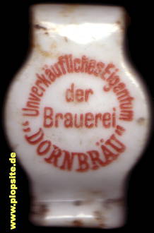 Bügelverschluss aus: Brauerei Dornbräu , Kiel, Deutschland