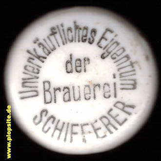Bügelverschluss aus: Brauerei Schifferer, Kiel, Deutschland