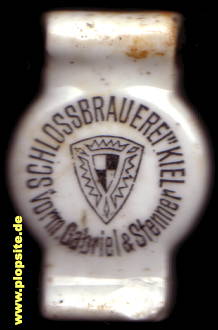 B�ügelverschluss aus: Schloßbrauerei, vormals Gabriel & Stenner, Kiel, Deutschland