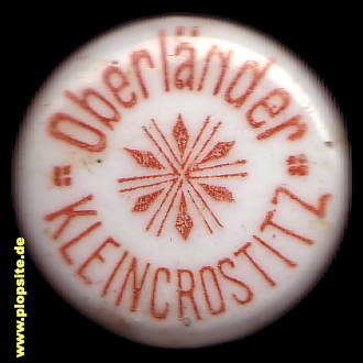 Bügelverschluss aus: Bierbrauerei Oberländer, Kleinkrostitz, Krostitz, Deutschland