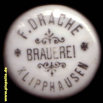 Bügelverschluss aus: Brauerei F. Drache, Klipphausen, Deutschland