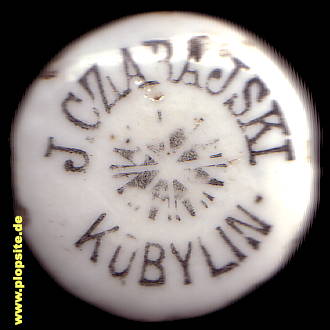 Bügelverschluss aus: Brauerei Johann Czabajski, Kobylin, Koppelstädt, Kobelin, Polen