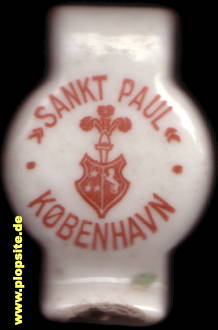 Picture of a ceramic Hutter stopper from: København, Sankt Paul,  DK, unbekannt, Denmark