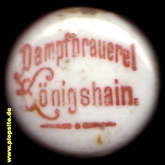 Bügelverschluss aus: Dampfbrauerei, Königshain, Kralowski haj, Deutschland