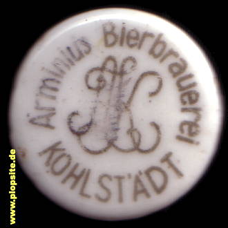Bügelverschluss aus: Arminius Bierbrauerei, Adolf Hanning, Kohlstädt, Deutschland