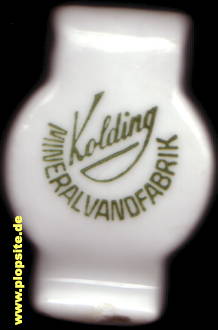 Picture of a ceramic Hutter stopper from: Kolding, Mineralvandfabrik,  DK, unbekannt, Denmark