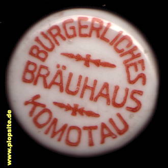 Bügelverschluss aus: Bürgerliches Bräuhaus, Komotau, Chomutov, Tschechien