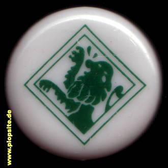 Picture of a ceramic Hutter stopper from: Löwenbrauerei Bolten, Korschenbroich, Germany