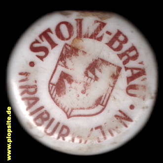 Bügelverschluss aus: Stolz-Bräu, Franz Stolz, Kraiburg, Deutschland