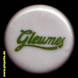 Picture of a ceramic Hutter stopper from: Hausbierbrauerei Gleumes, Krefeld, Germany