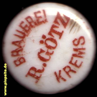 Bügelverschluss aus: Brauerei Götz, Krems / Donau, Österreich