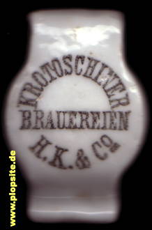 Obraz porcelany z: Brauerei Hepner, Katzenellenbogen & Co. KG, Krotoschin, Krotoszyn, Polska